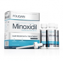 FOLIGAIN MINOXIDIL 5% HAIR REGROWTH TREATMENT For Men Low Alcohol Formula